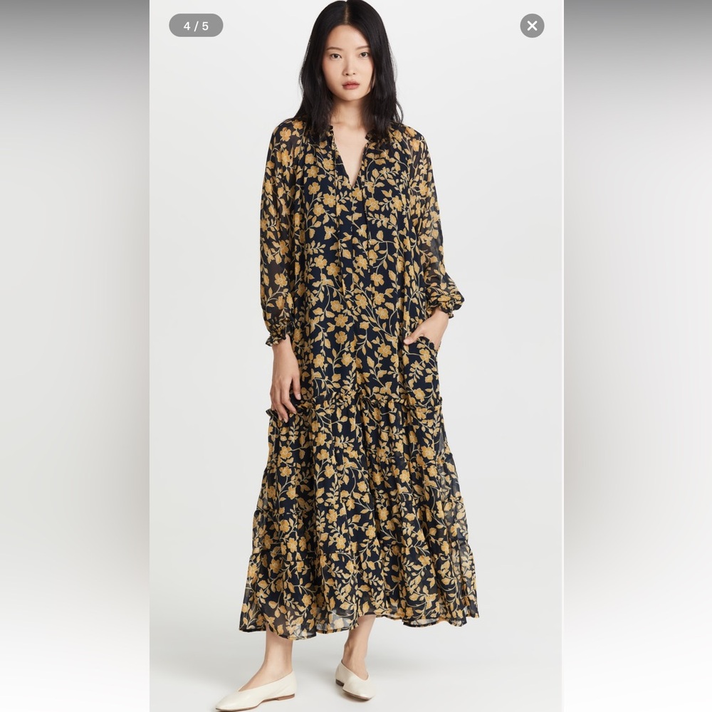 Lost + Wander Tea In Versailles Maxi Dress - Picture 6 of 7